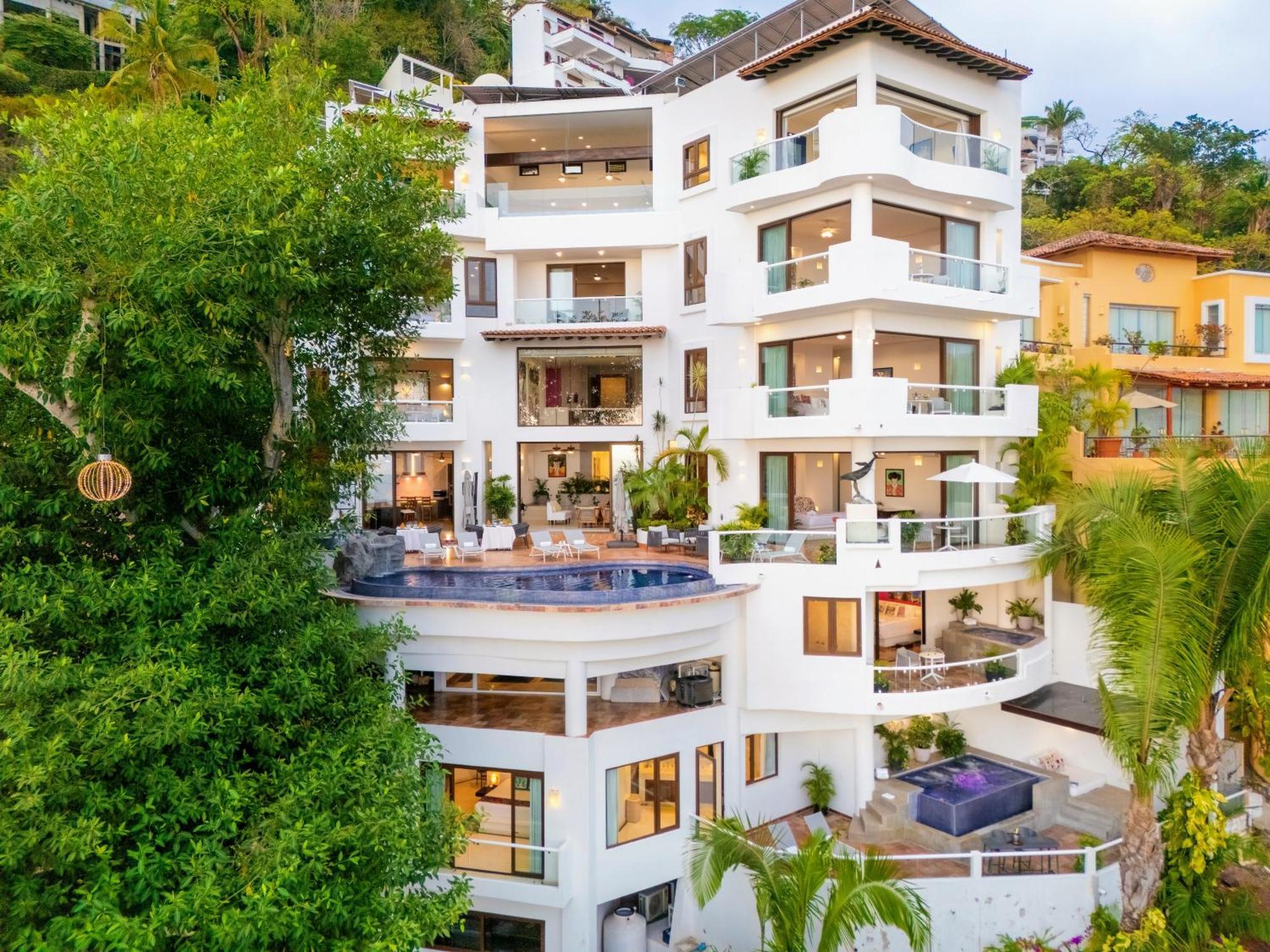 Villa Divina Luxury Boutique - Adults Only Puerto Vallarta Exterior foto